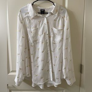 Torrid Wonder Woman Buttondown 3X